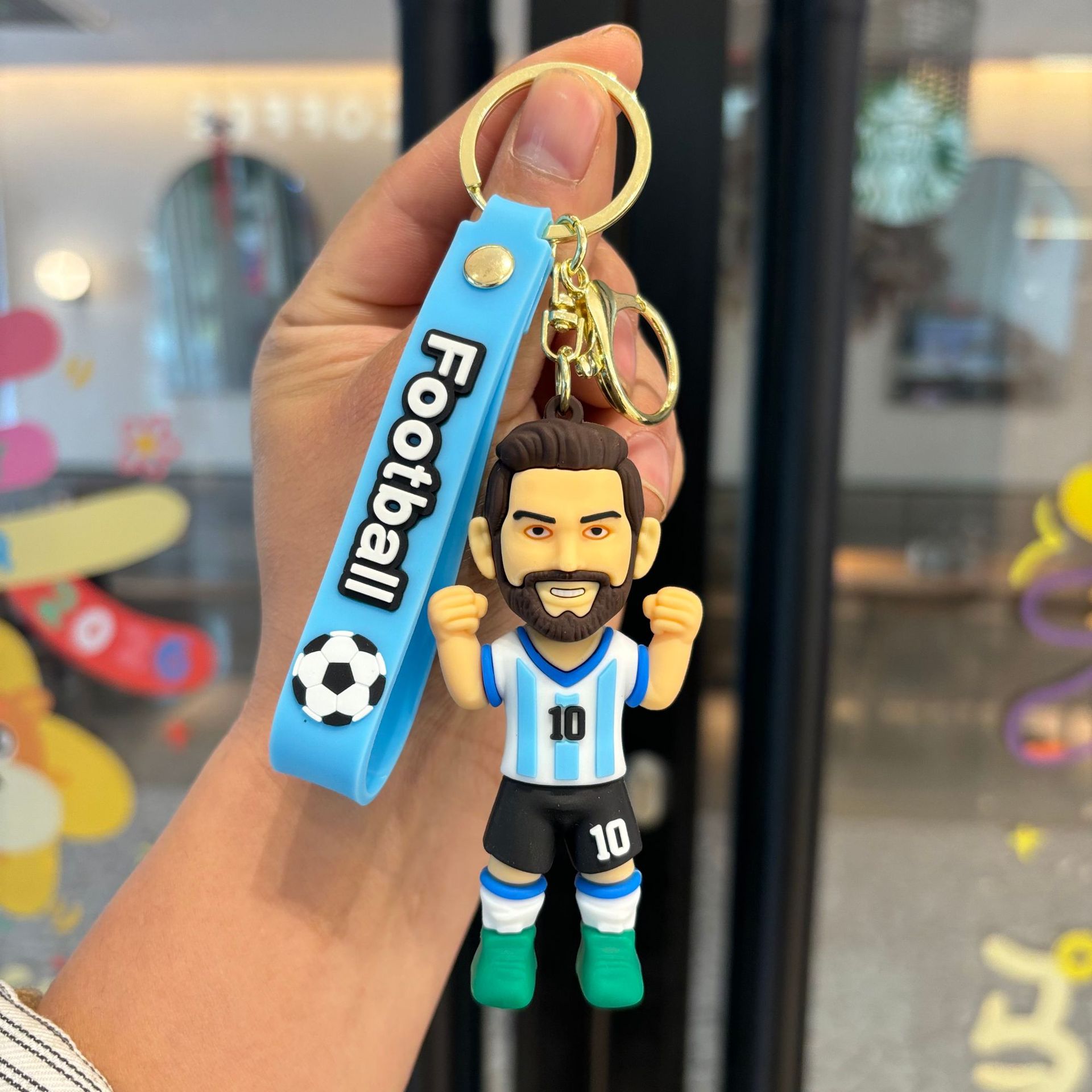 2026 New Soccer Legendary Player Keychain
