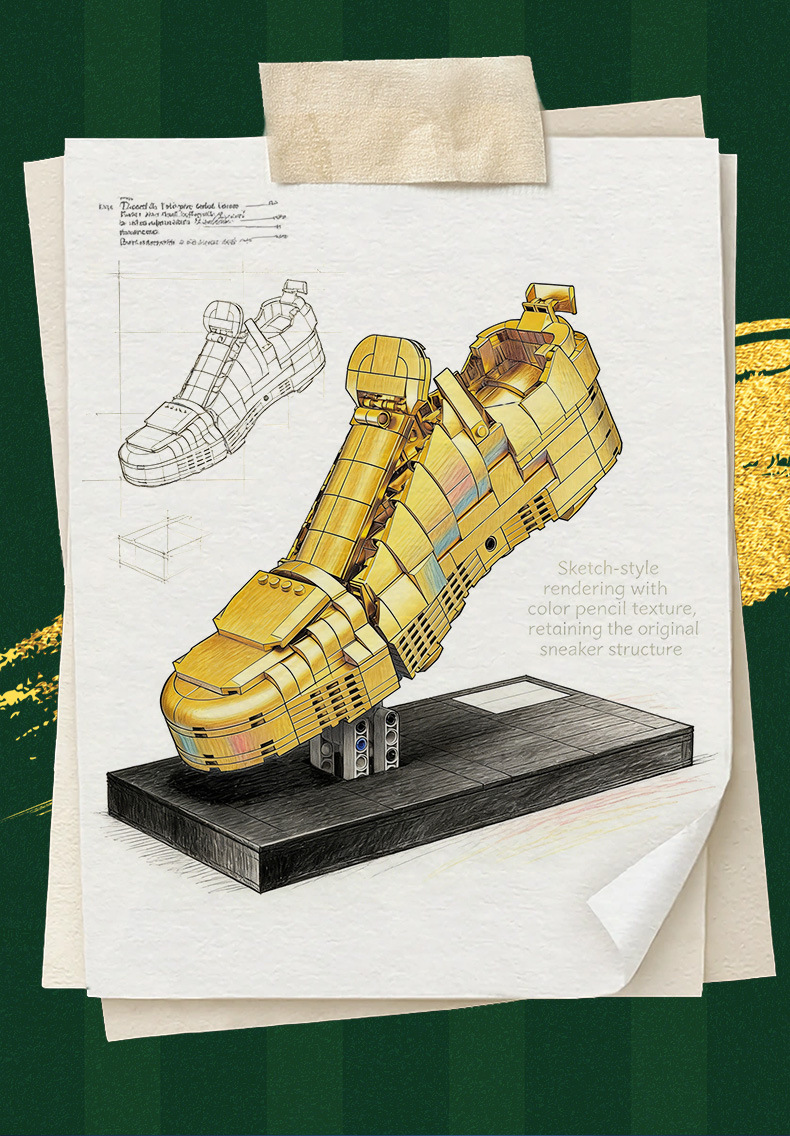 2026 New Soccer Trophy Building Blocks