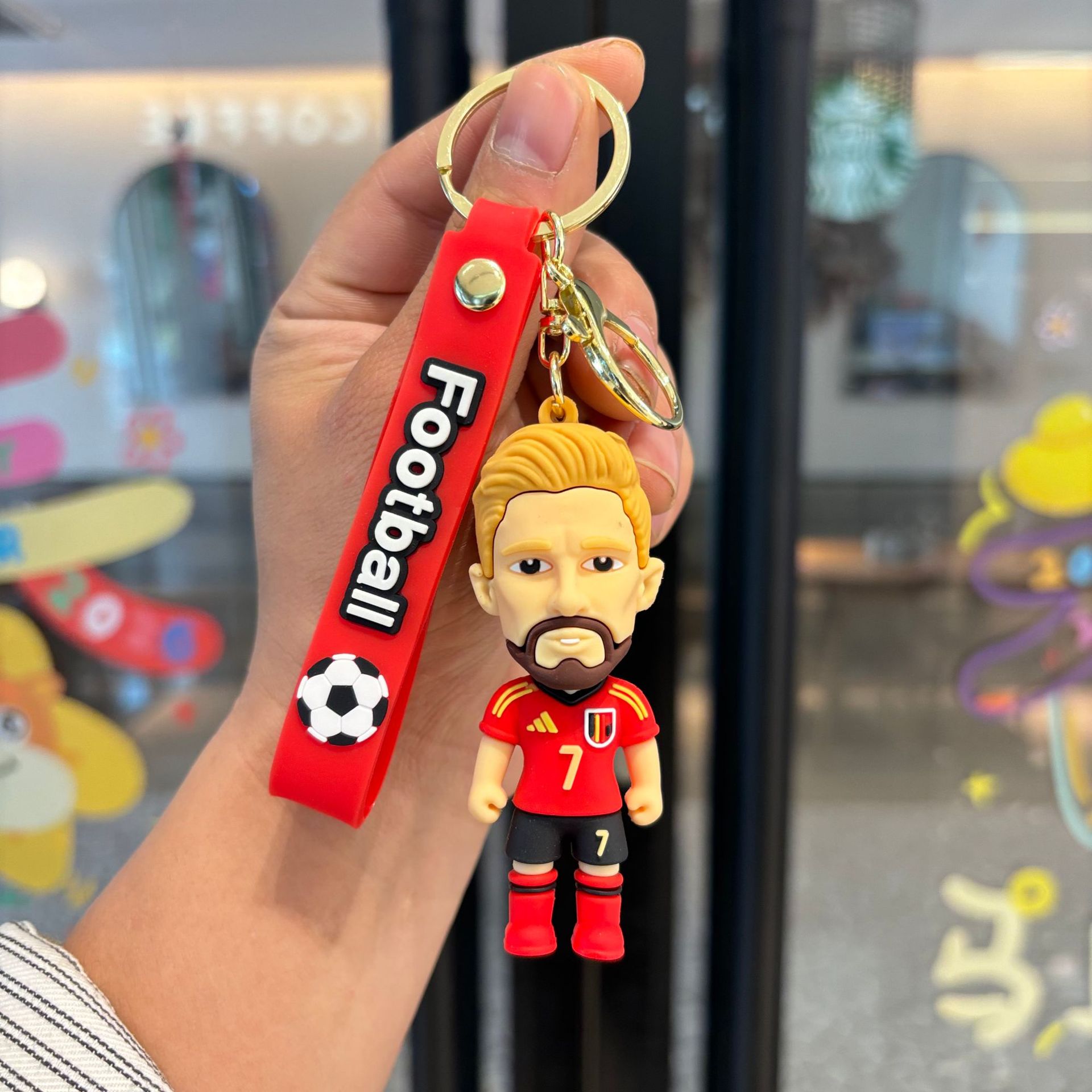 2026 New Soccer Legendary Player Keychain