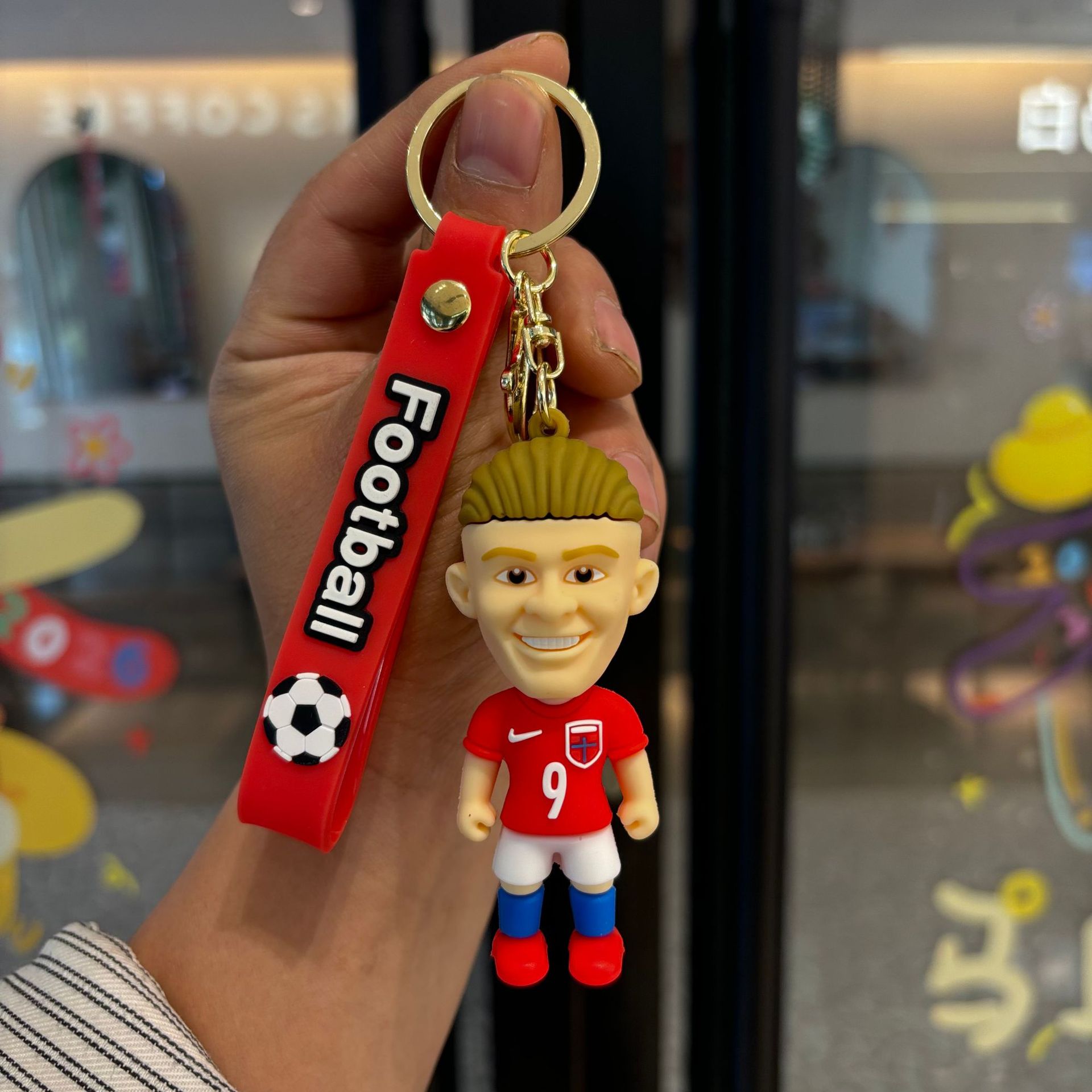 2026 New Soccer Legendary Player Keychain