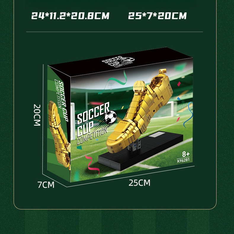 2026 New Soccer Trophy Building Blocks