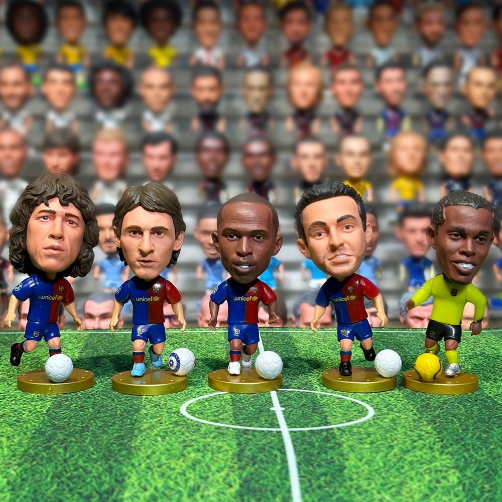 2026 New Soccer Barcelona Legendary Player Figure