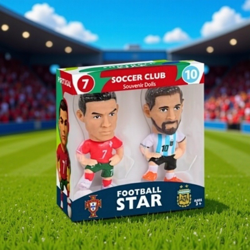 2026 New Soccer Legendary Player Figure Set
