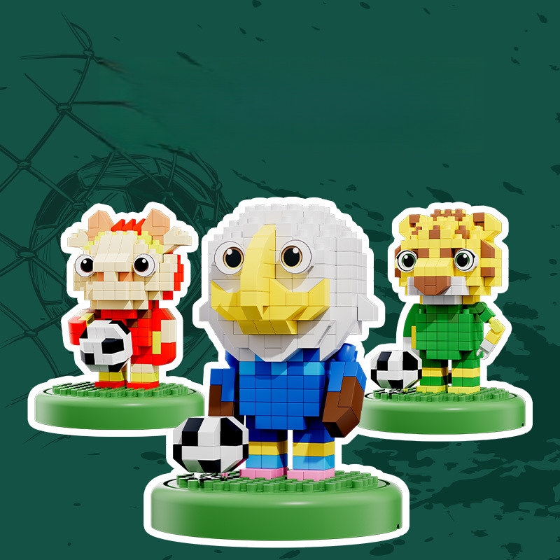 2026 New World Cup Cute Micro Blocks