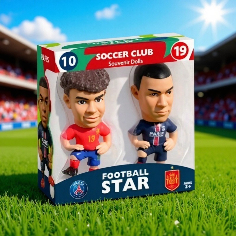 2026 New Soccer Legendary Player Figure Set
