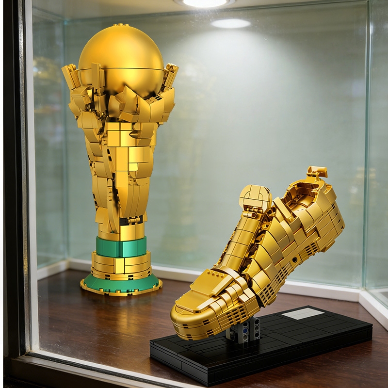 2026 New Soccer Trophy Building Blocks