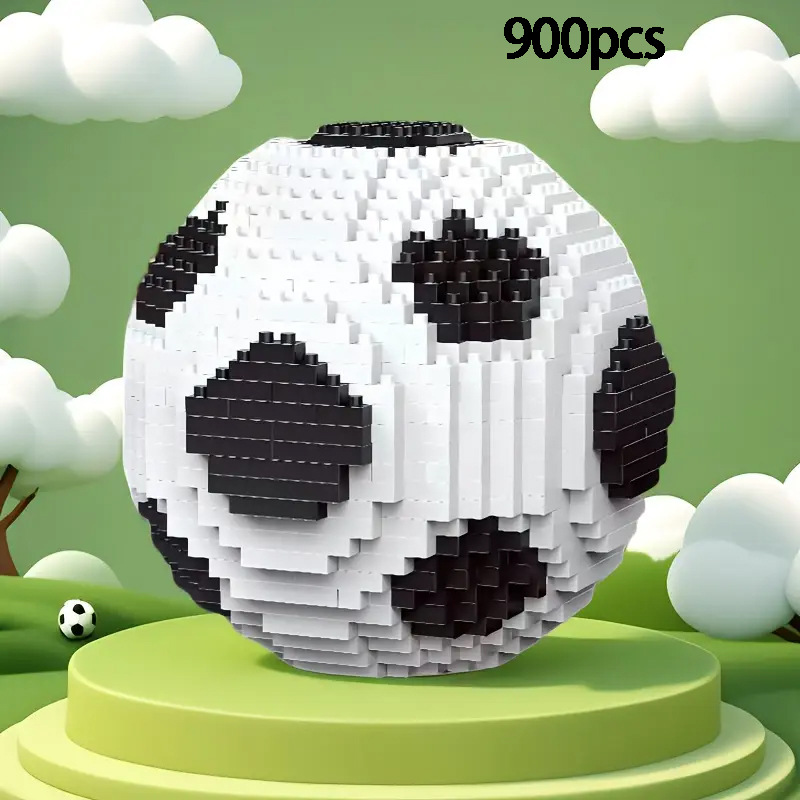 Commemorative Soccer Trophy Building Blocks