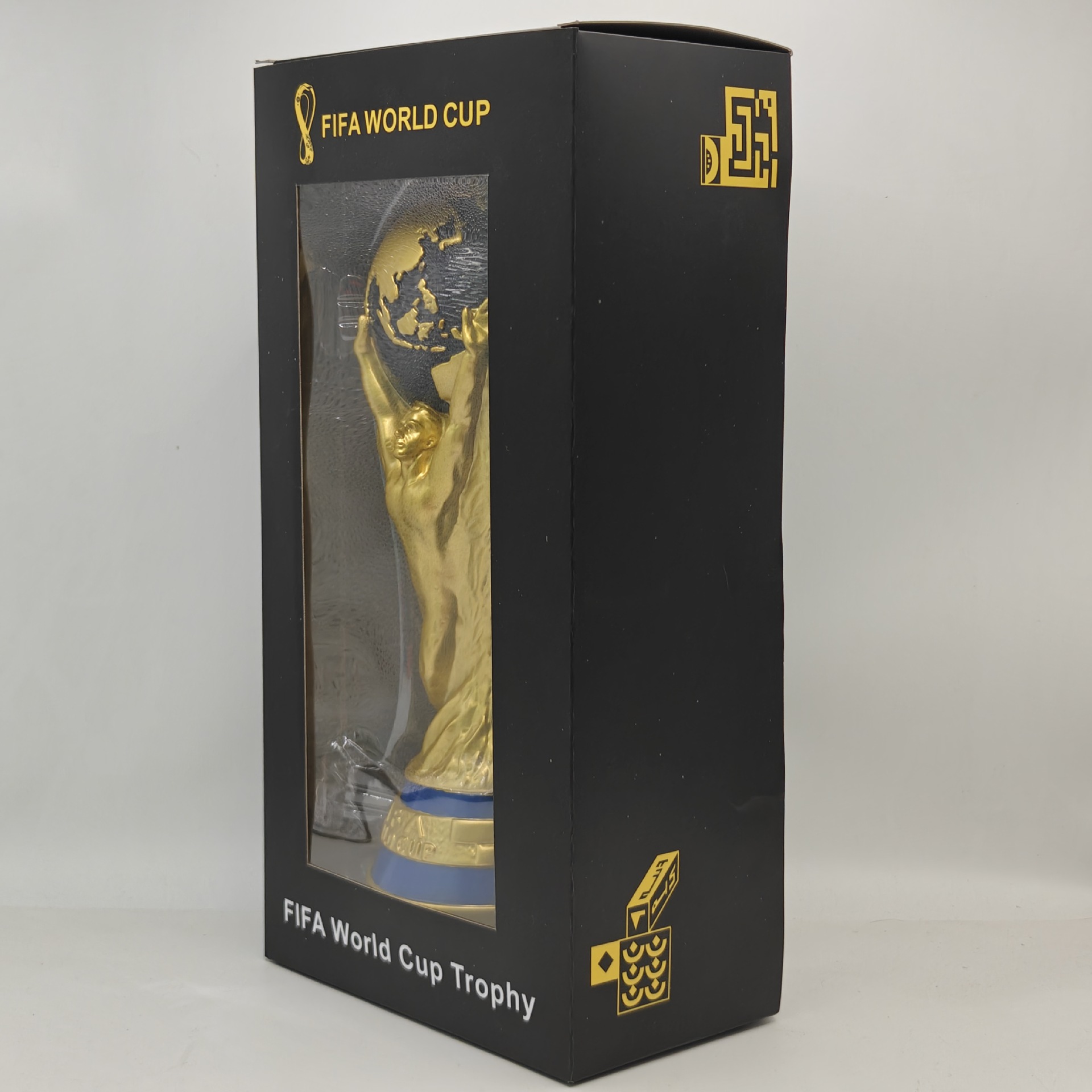 Commemorative Soccer Trophy Figurine