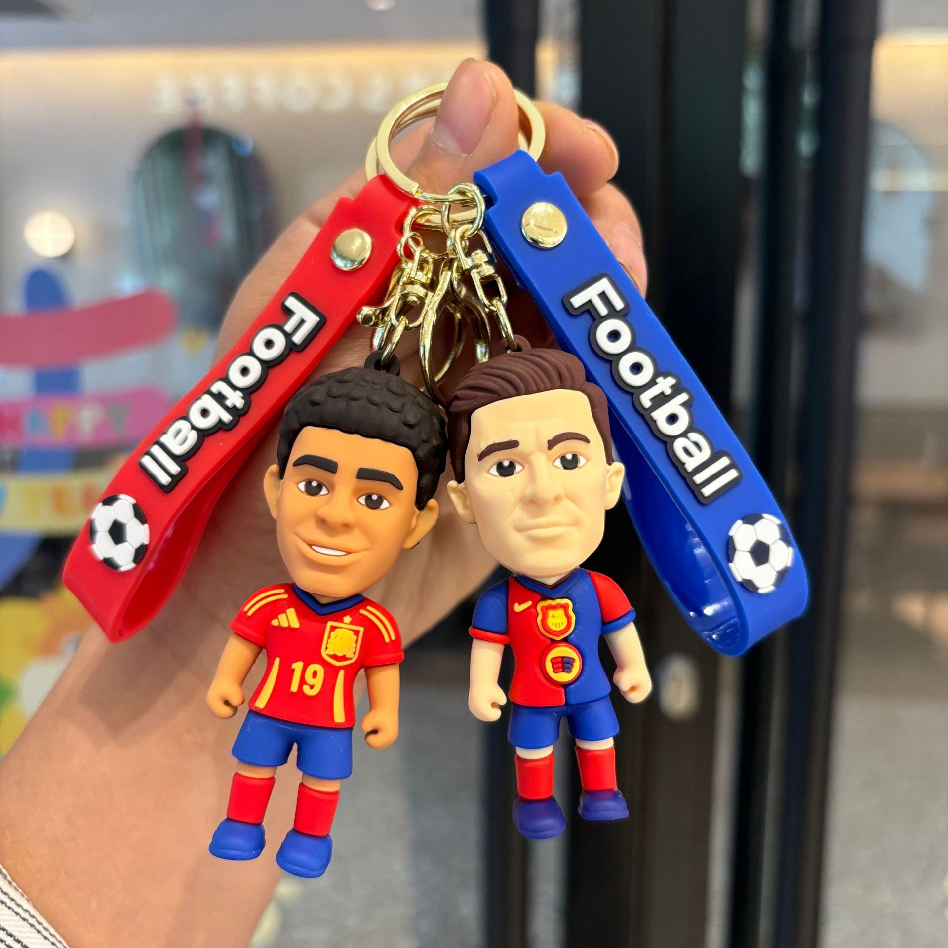 2026 New Soccer Legendary Player Keychain