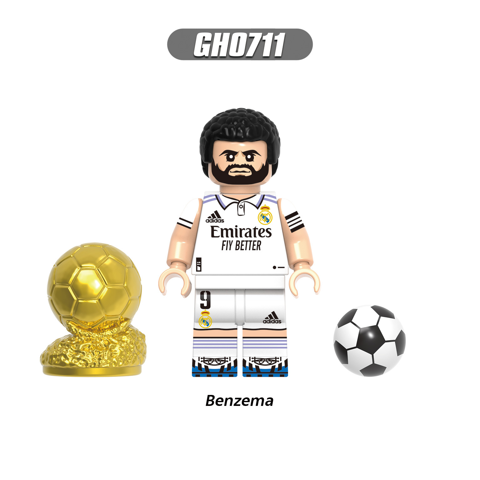 2026 World Cup Player Figure Building Blocks