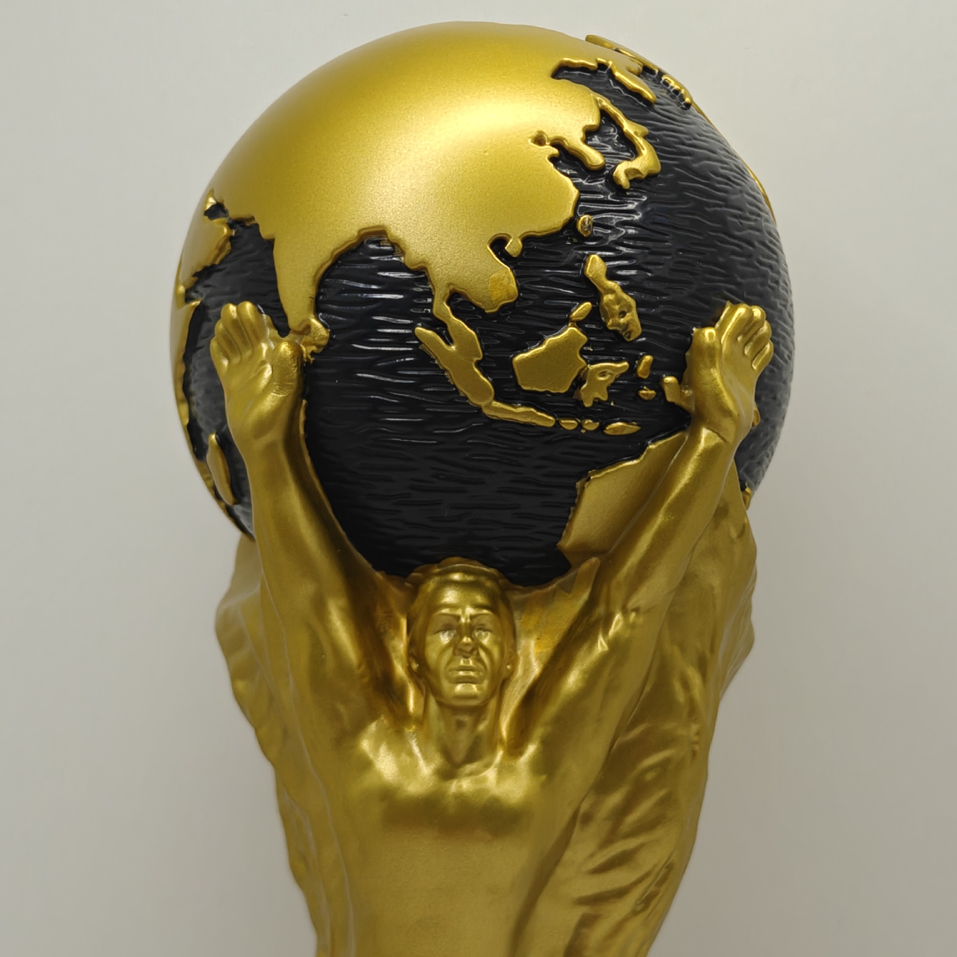 Commemorative Soccer Trophy Figurine