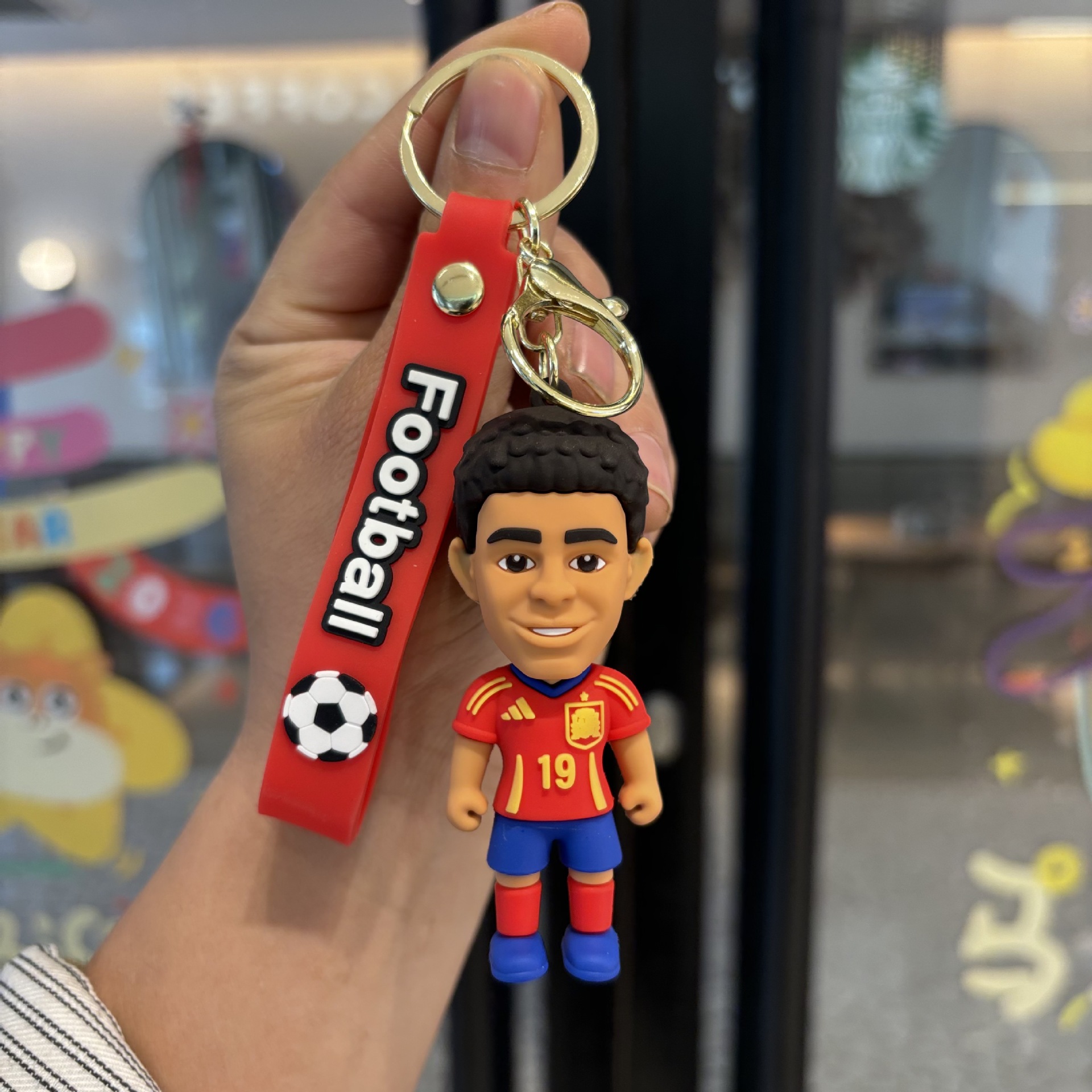 2026 New Soccer Legendary Player Keychain