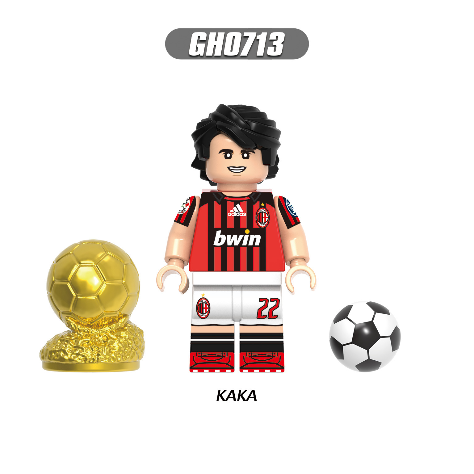 2026 World Cup Player Figure Building Blocks
