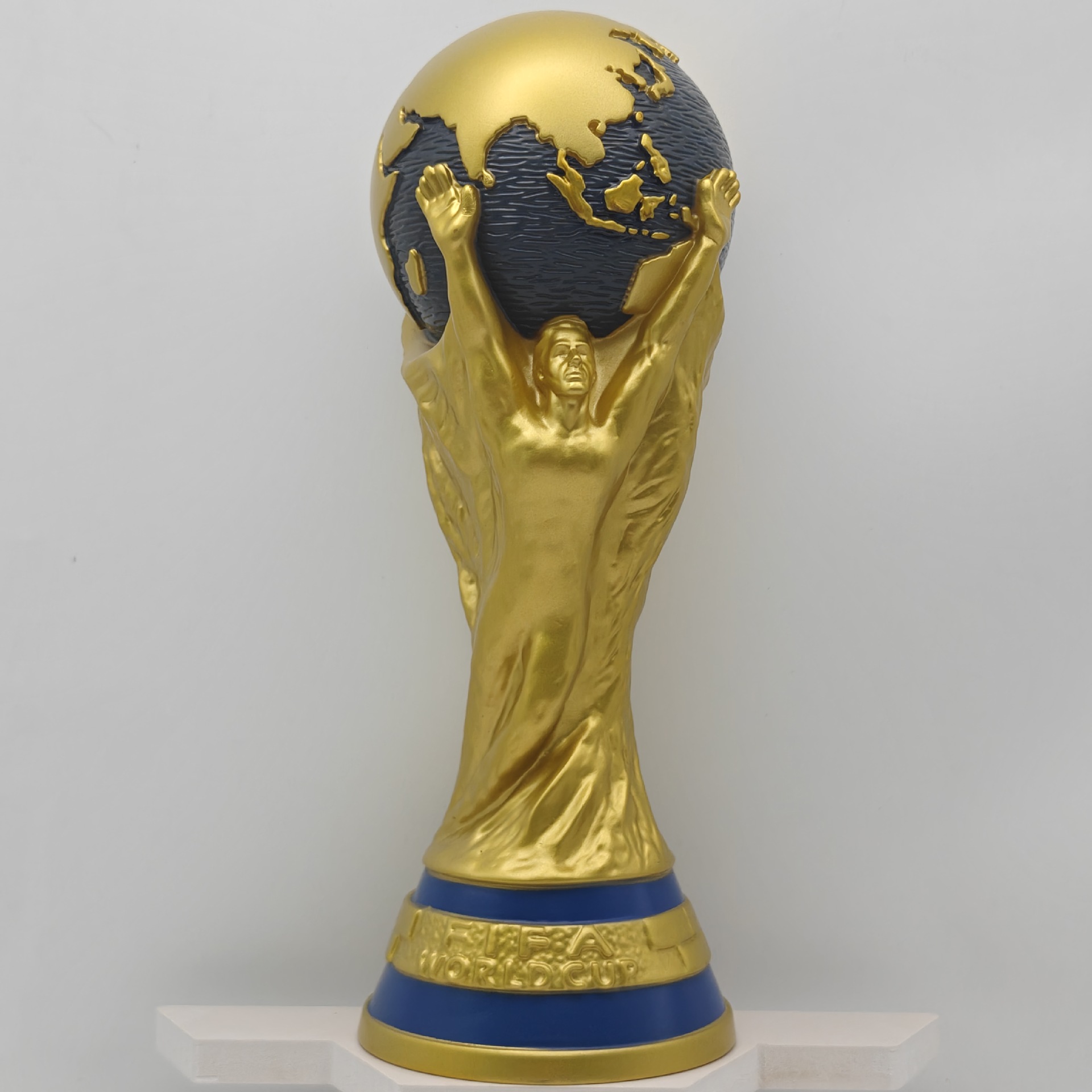 Commemorative Soccer Trophy Figurine
