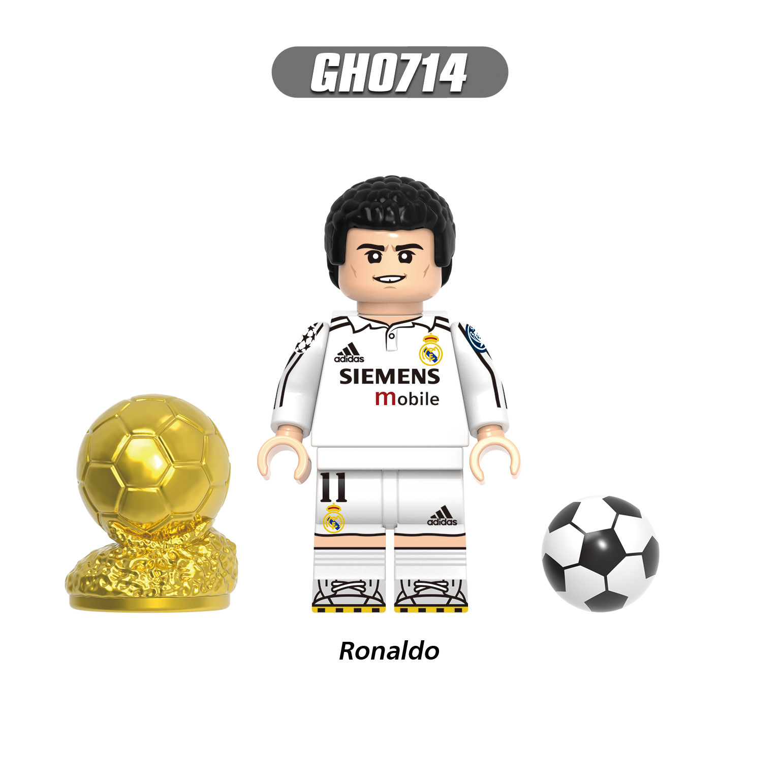 2026 World Cup Player Figure Building Blocks