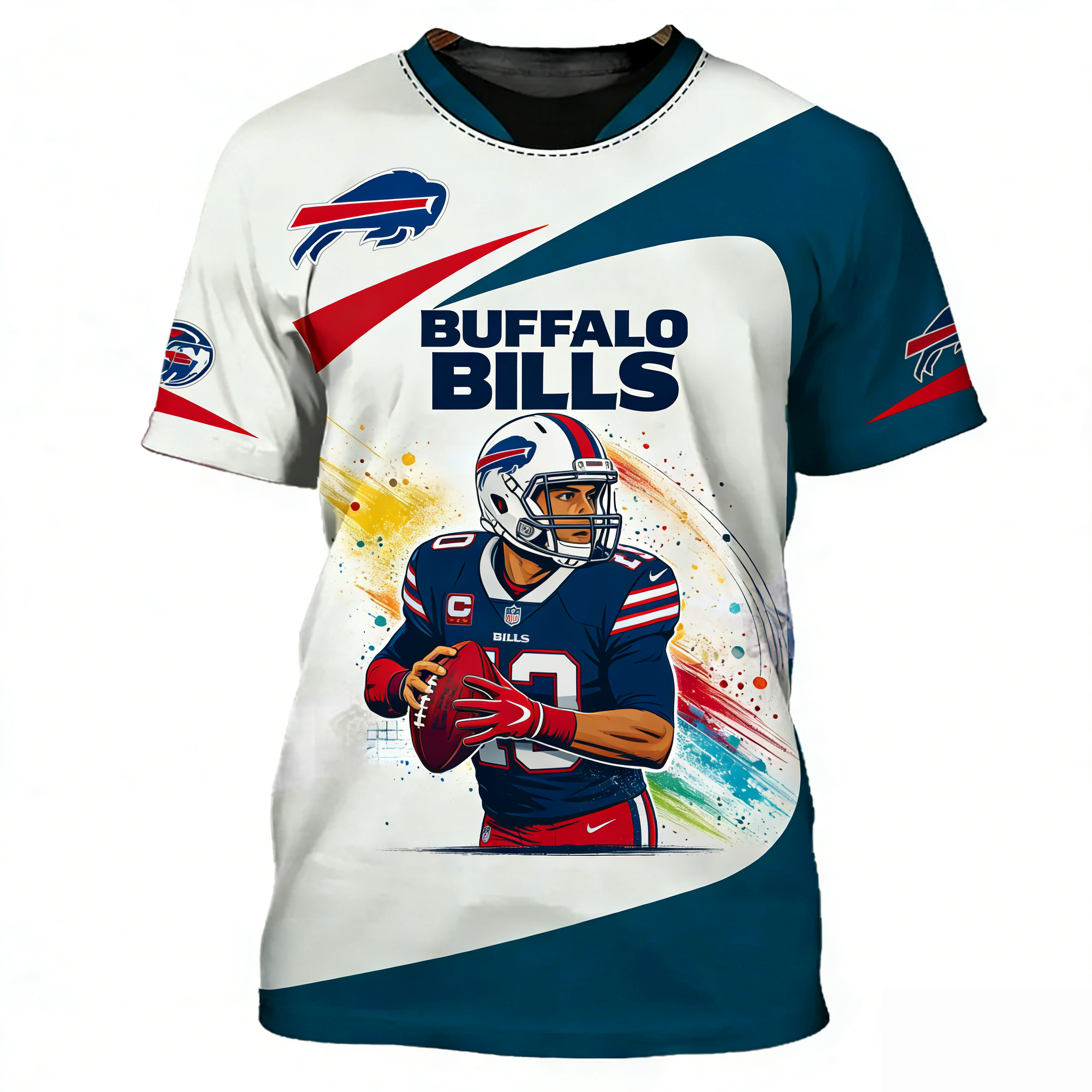Buffalo Bills 3D Printed T-shirt