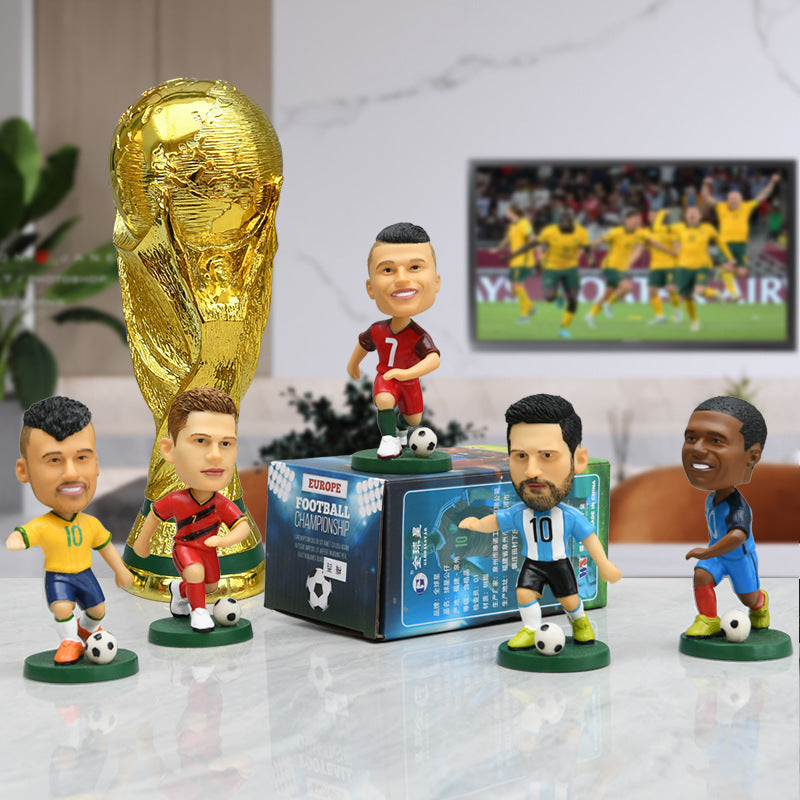 2022 World Cup Fan Souvenirs - Great Player Ornaments