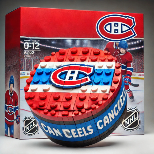 2026 New Hockey Team Ice Hockey Puck Building Blocks