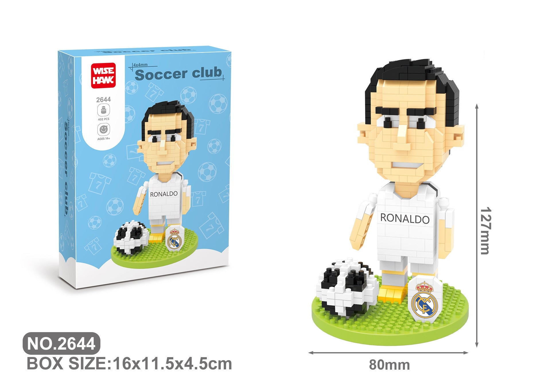 World Cup  Soccer Stars Micro-Particle Building Blocks