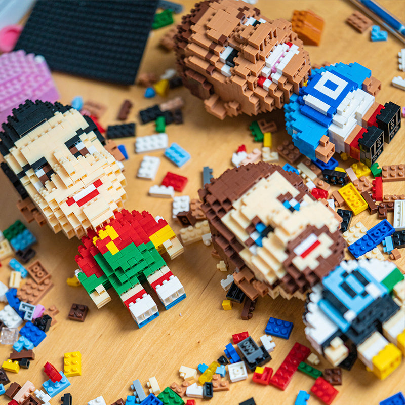 2022 World Cup  Soccer Stars Micro-Particle Building Blocks