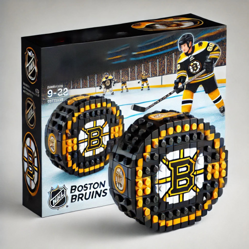 2026 New Hockey Team Ice Hockey Puck Building Blocks