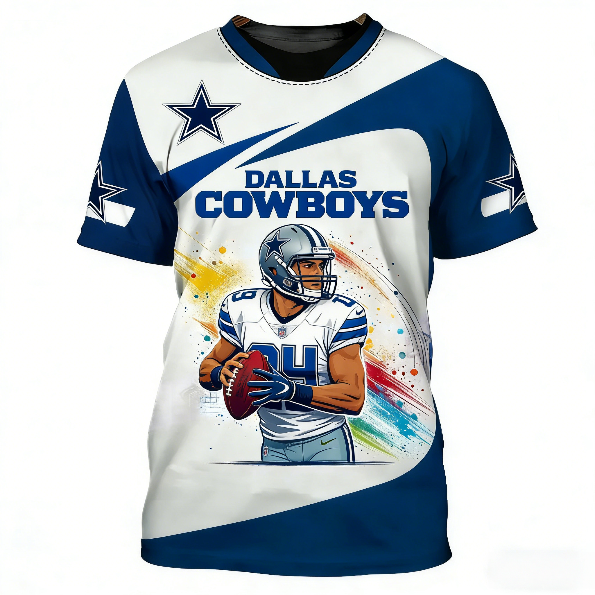 Dallas Cowboys 3D Printed T-shirt