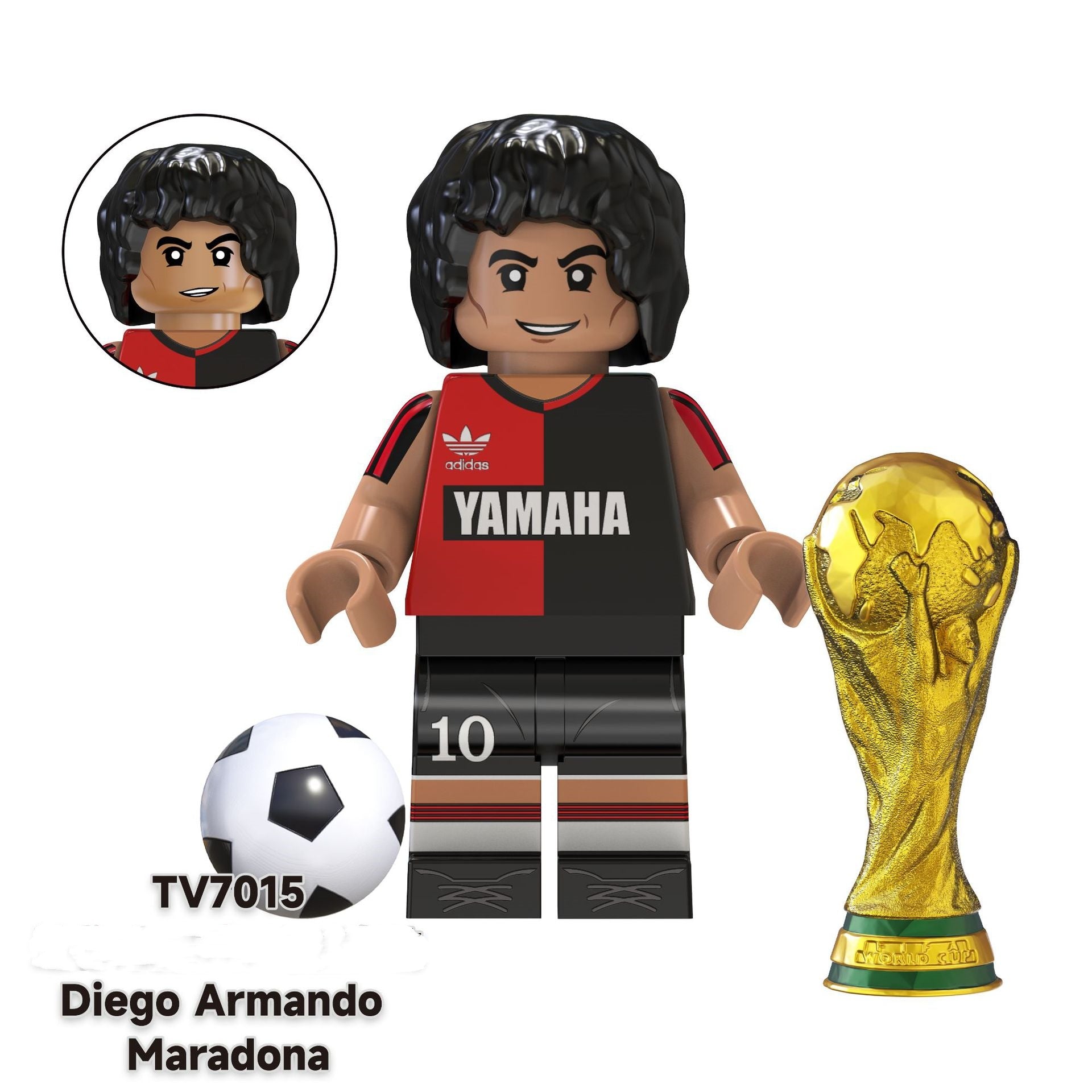 World Cup Legendary Player Figure Building Blocks