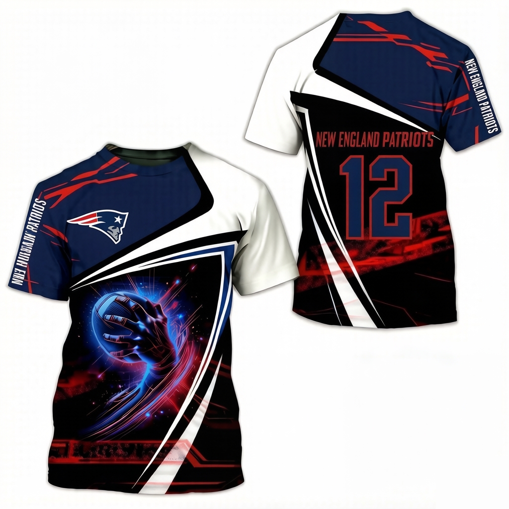 2026 Football Team 3D Printed T-shirt