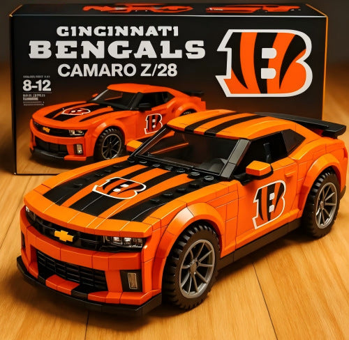 2026 New Football Team Building Blocks Car