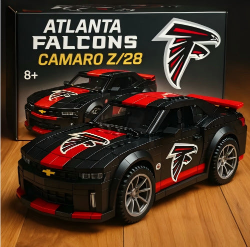 2026 New Football Team Building Blocks Car