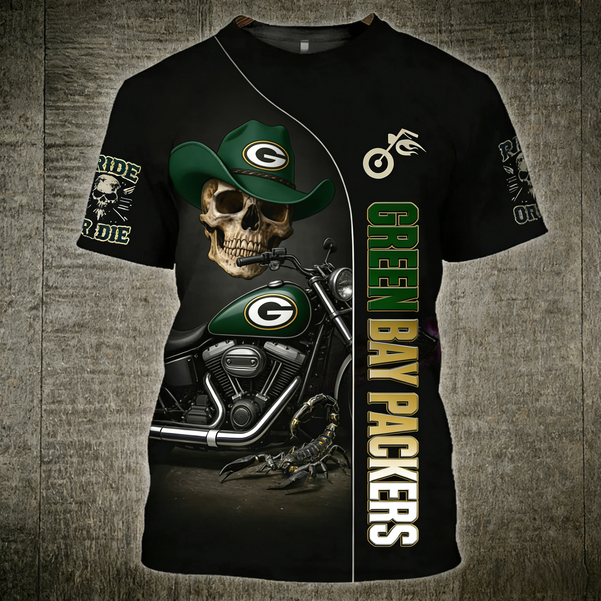 Football Team Skeleton Knight 3D T-shirt