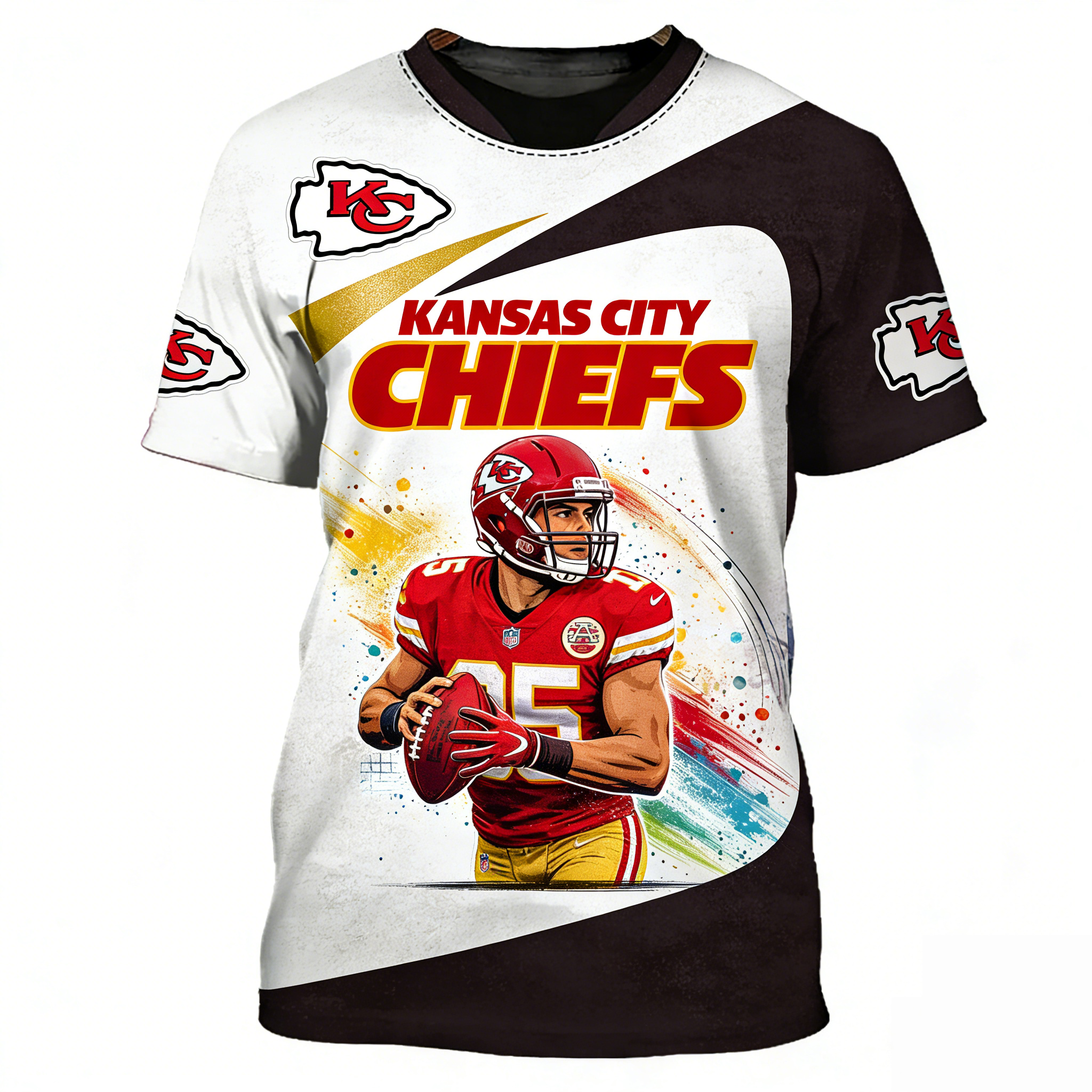 Kansas City Chiefs 3D Printed T-shirt