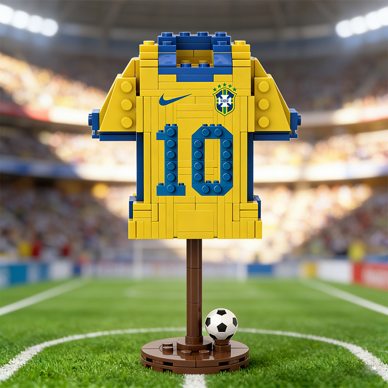 2026 Football Team Jersey Building Blocks