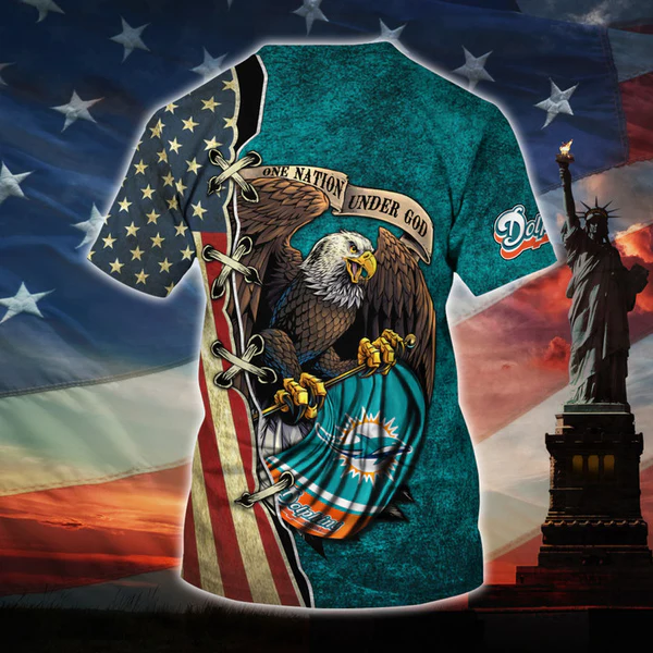 Football Team One Nation Under God 3D T-shirt