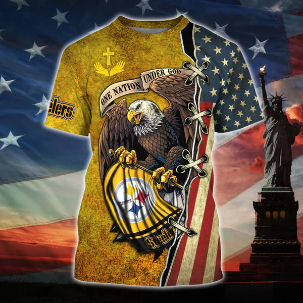 Football Team One Nation Under God 3D T-shirt