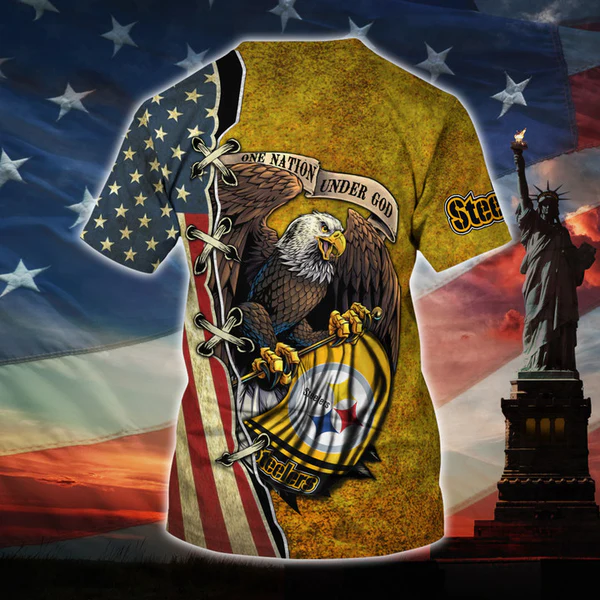 Football Team One Nation Under God 3D T-shirt