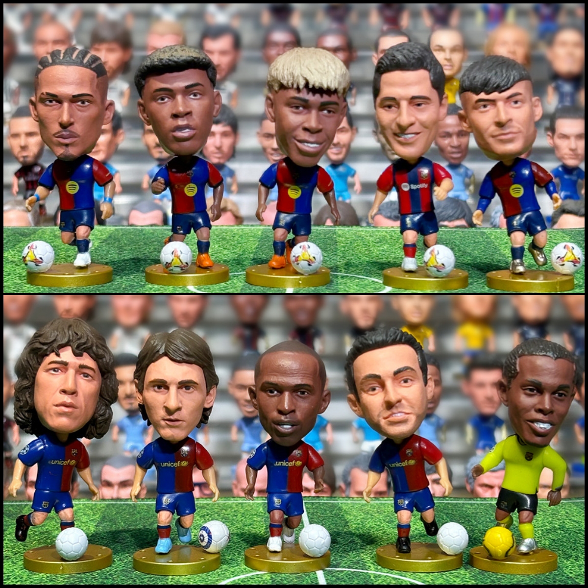 2026 New Soccer Barcelona Legendary Player Figure