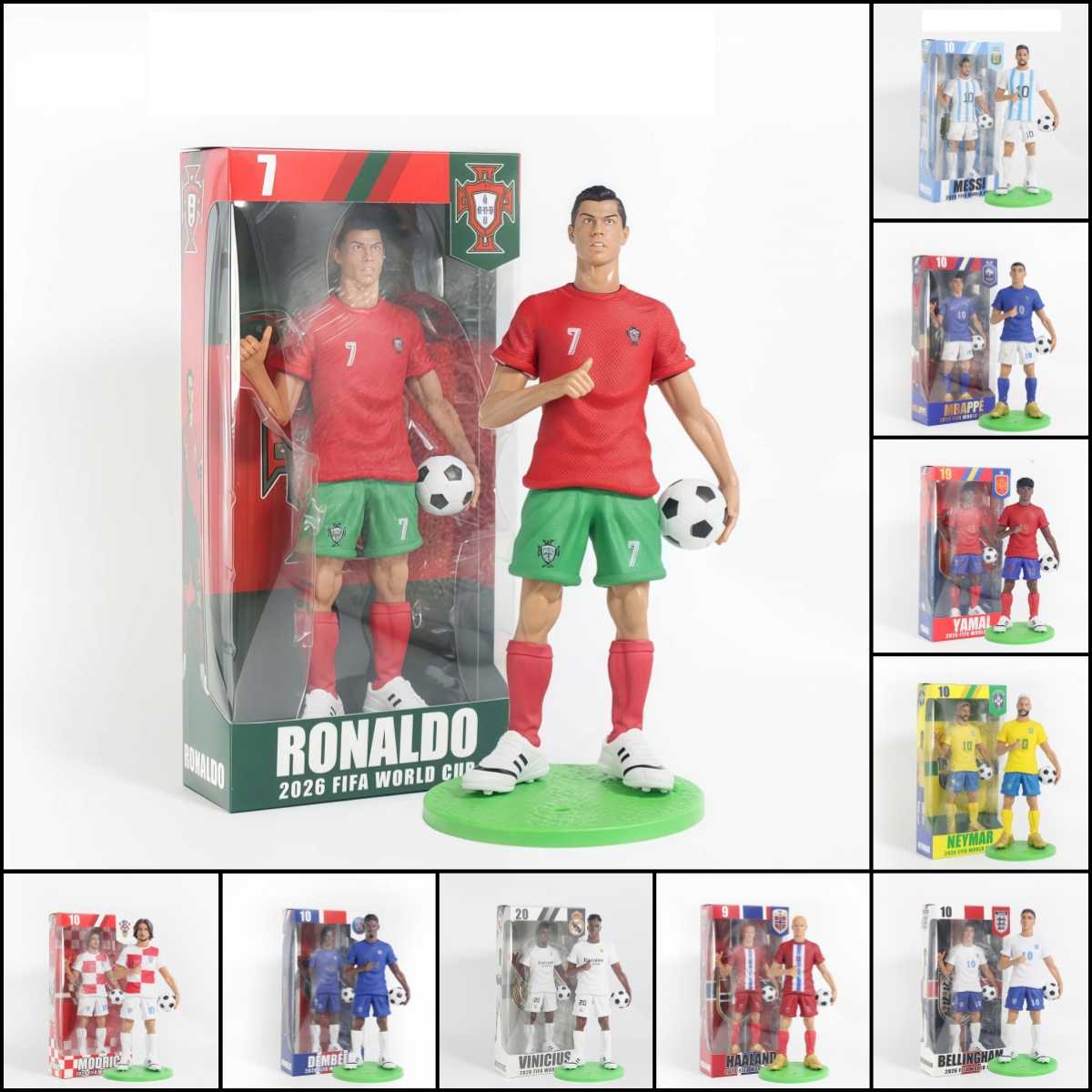 2026 New Soccer Legendary Player Figure