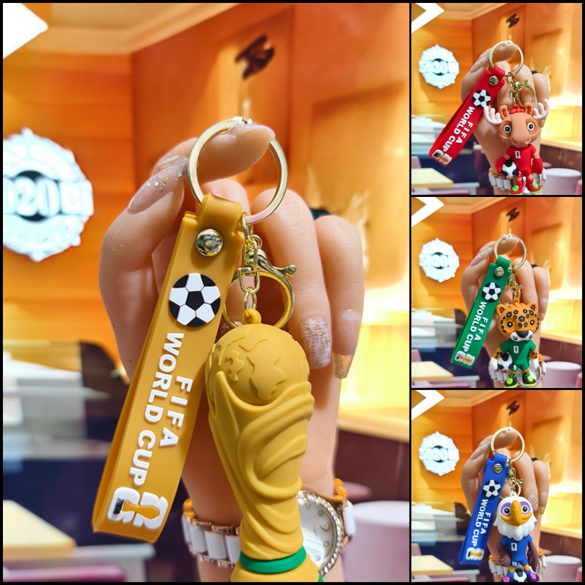 2026 New World Cup Cute Keychain