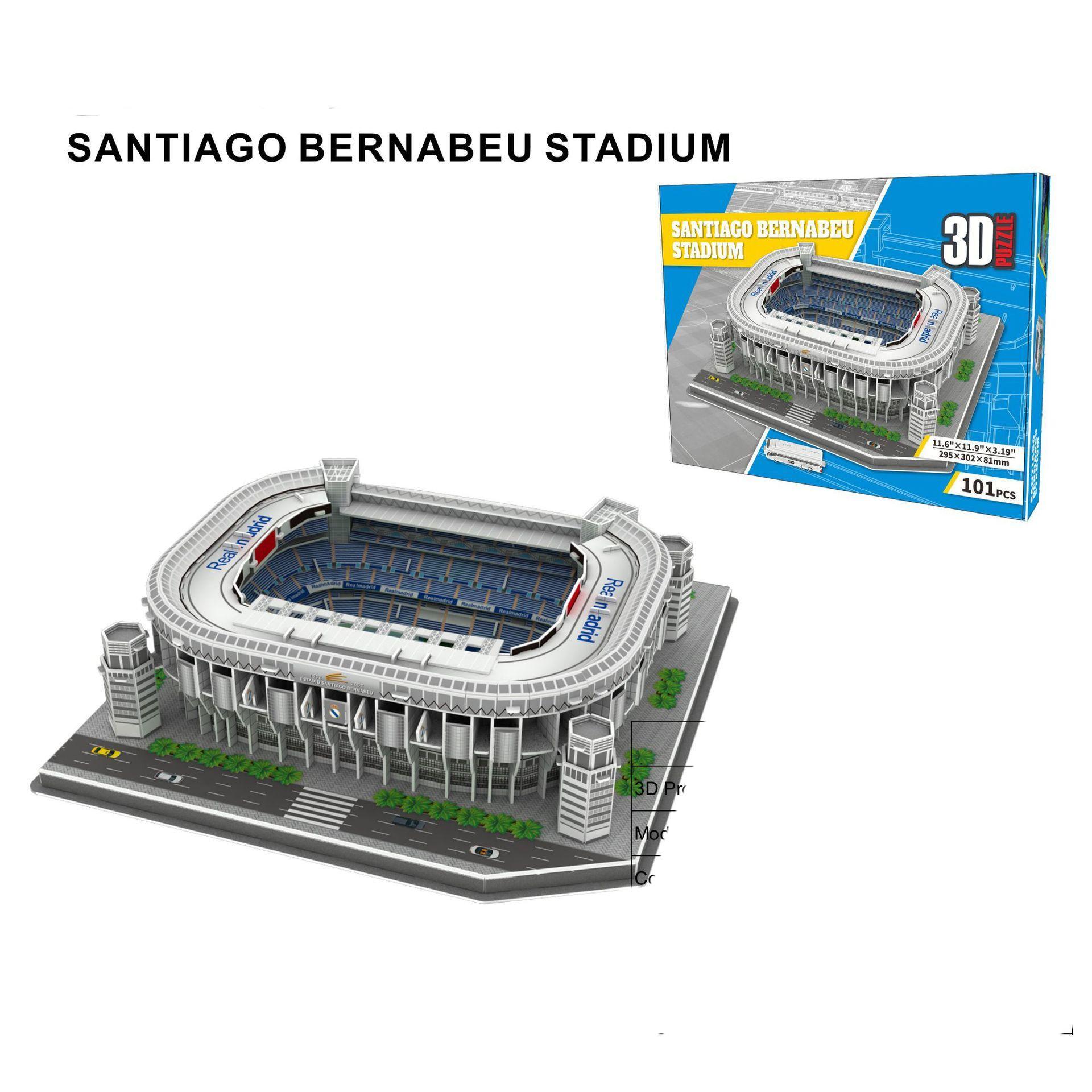 2022 World Cup Qatar Soccer Field 3D Model Puzzle