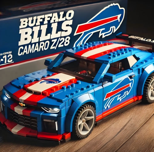 2026 New Football Team Building Blocks Car
