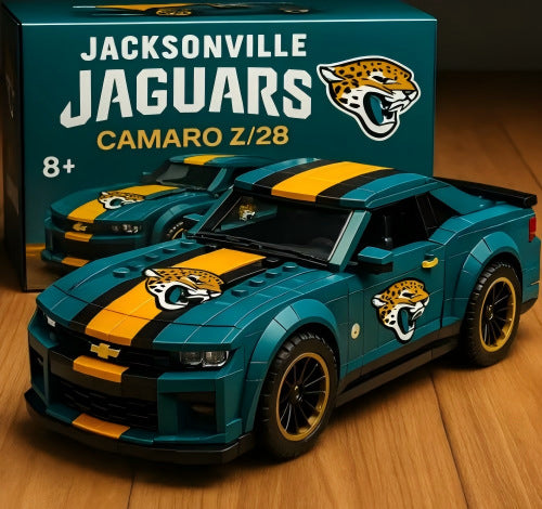 2026 New Football Team Building Blocks Car