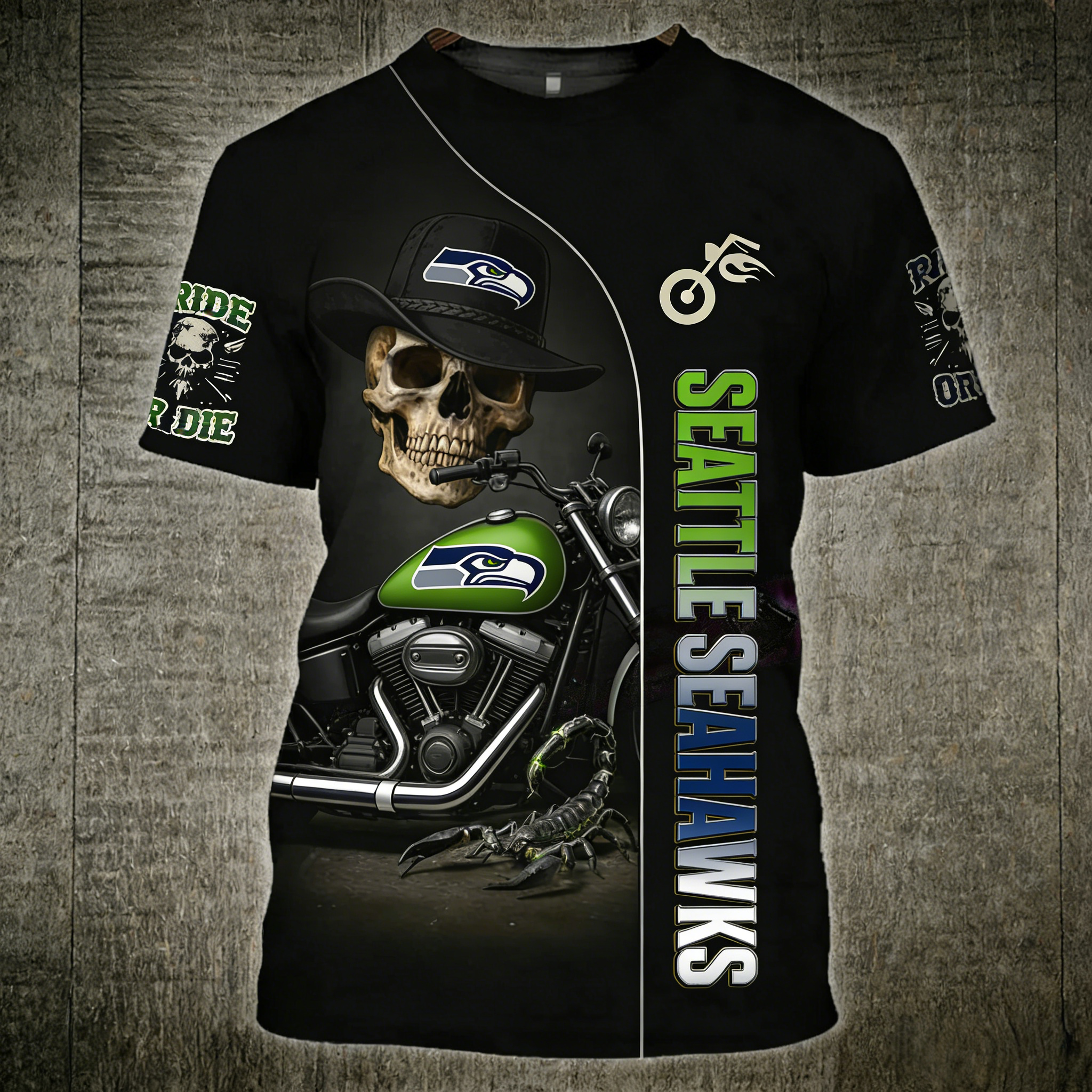 Football Team Skeleton Knight 3D T-shirt