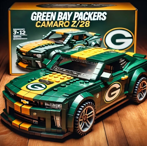 2026 New Football Team Building Blocks Car