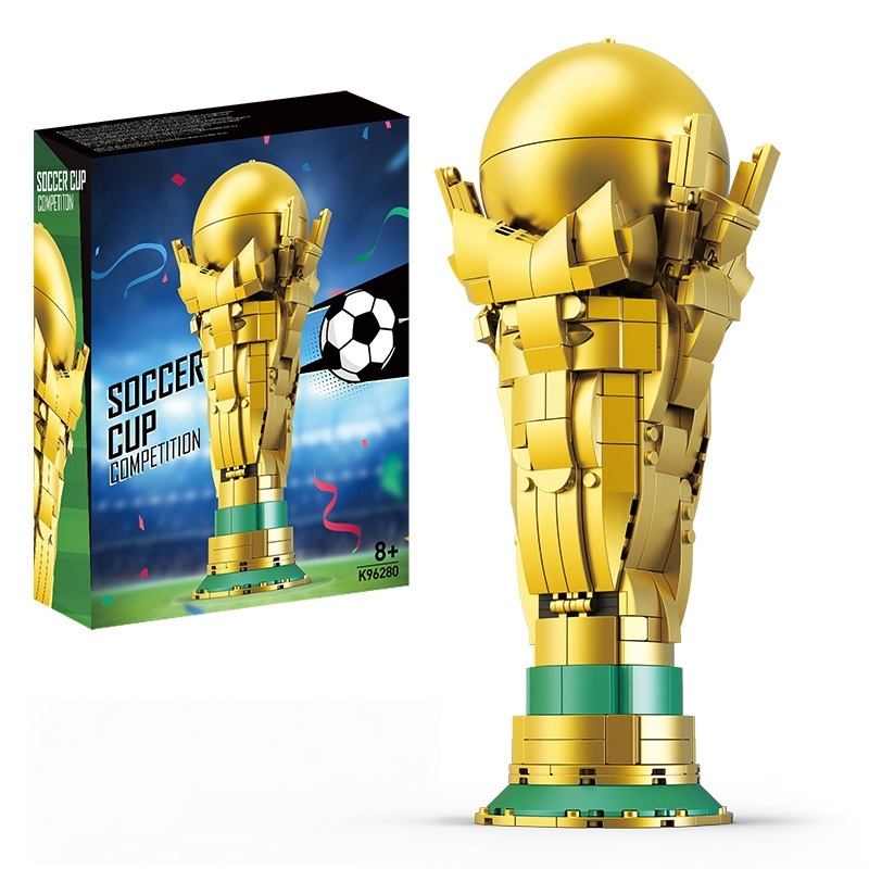 2026 New Soccer Trophy Building Blocks