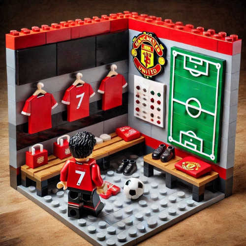 2026 New Soccer Team Locker Room Building Blocks