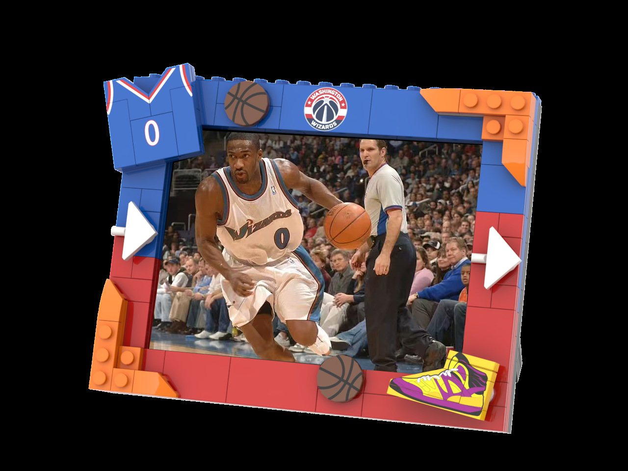 2026 Basketball Team Commemorative Photo Frame Building Blocks