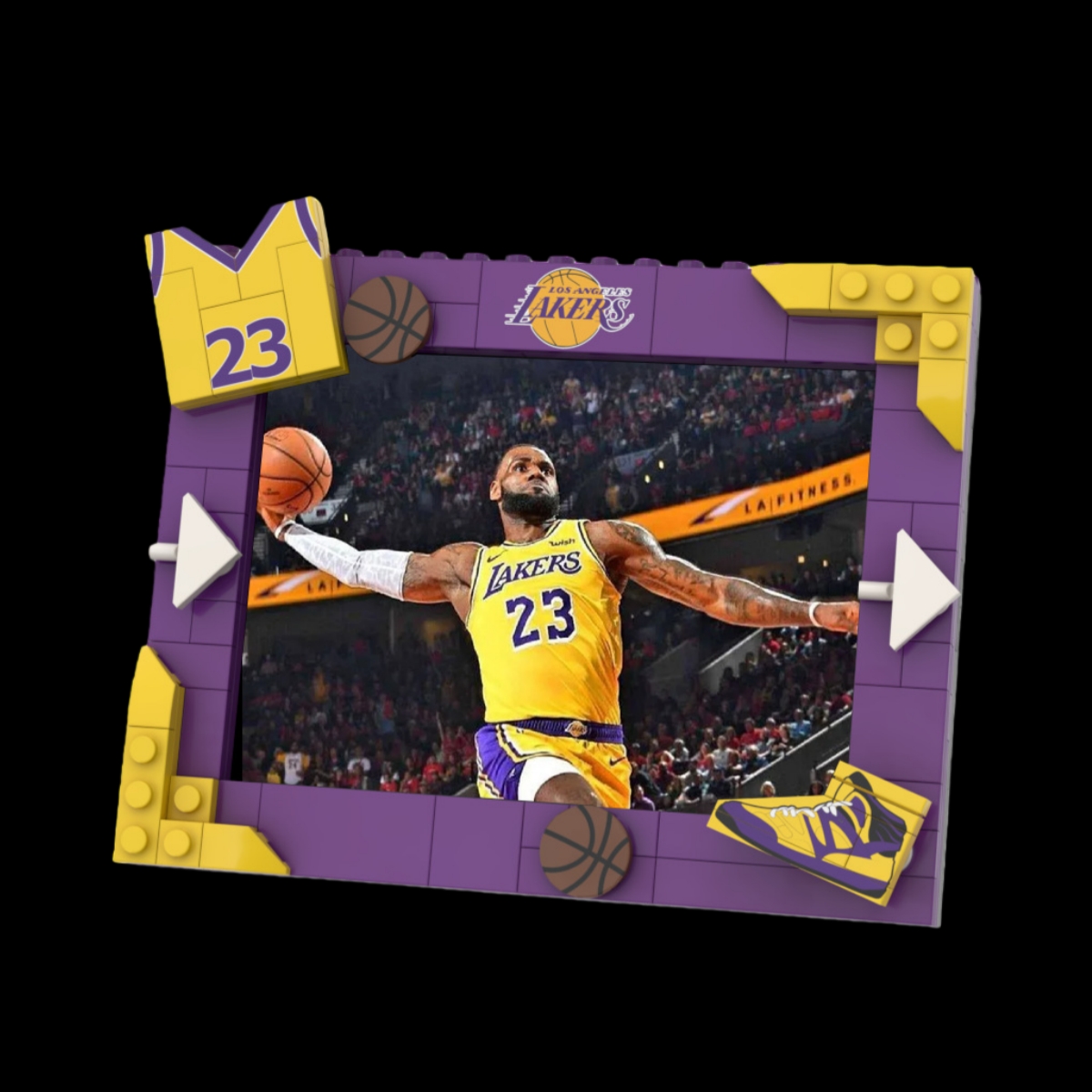 2026 Basketball Team Commemorative Photo Frame Building Blocks