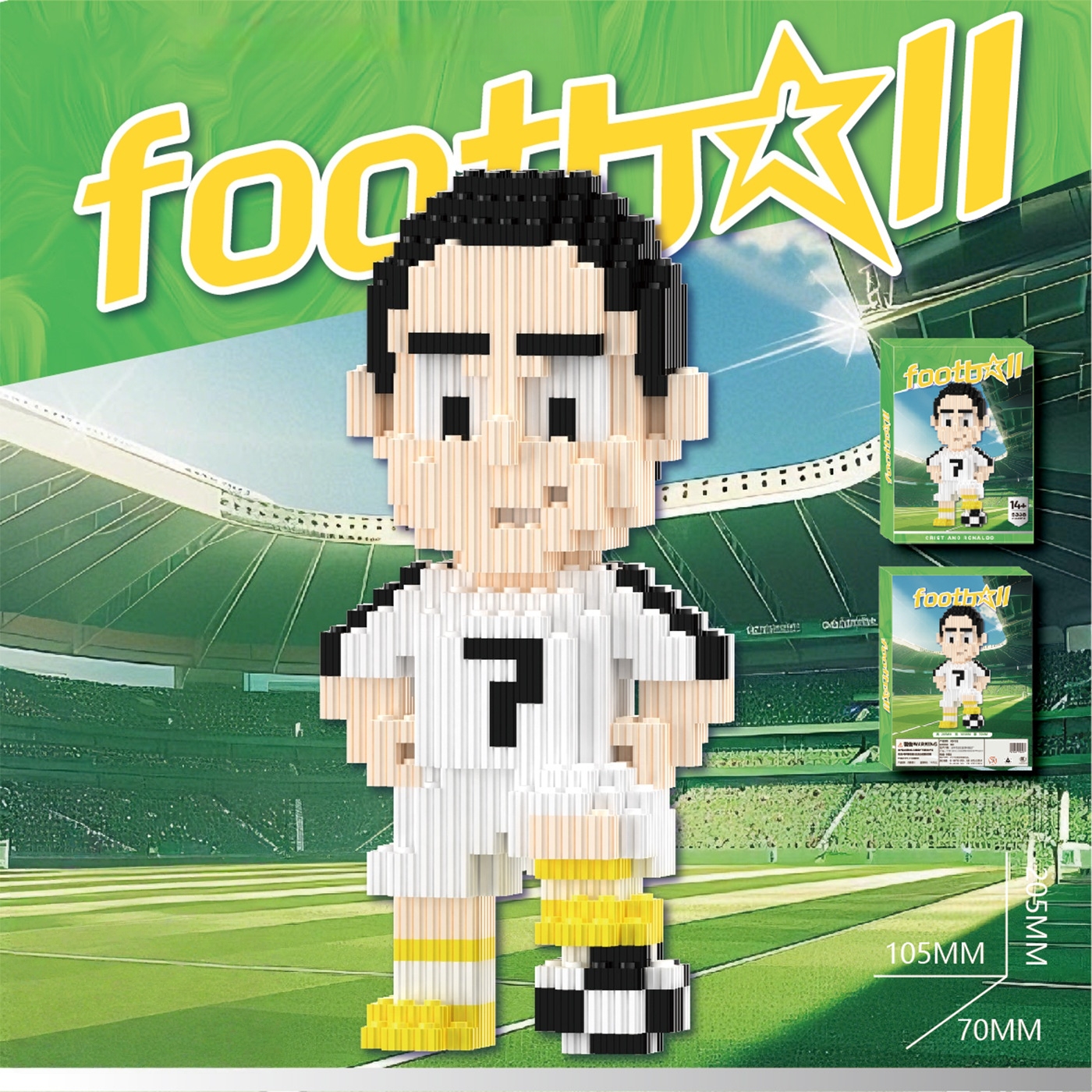 2026 Legendary Football Player Building Blocks