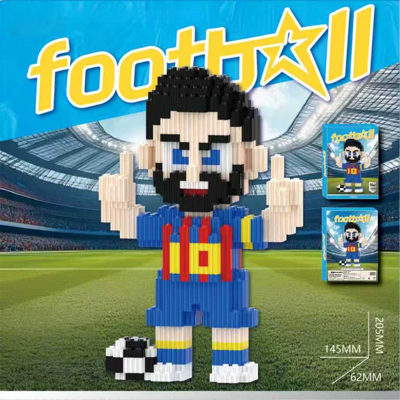 2026 Legendary Football Player Building Blocks